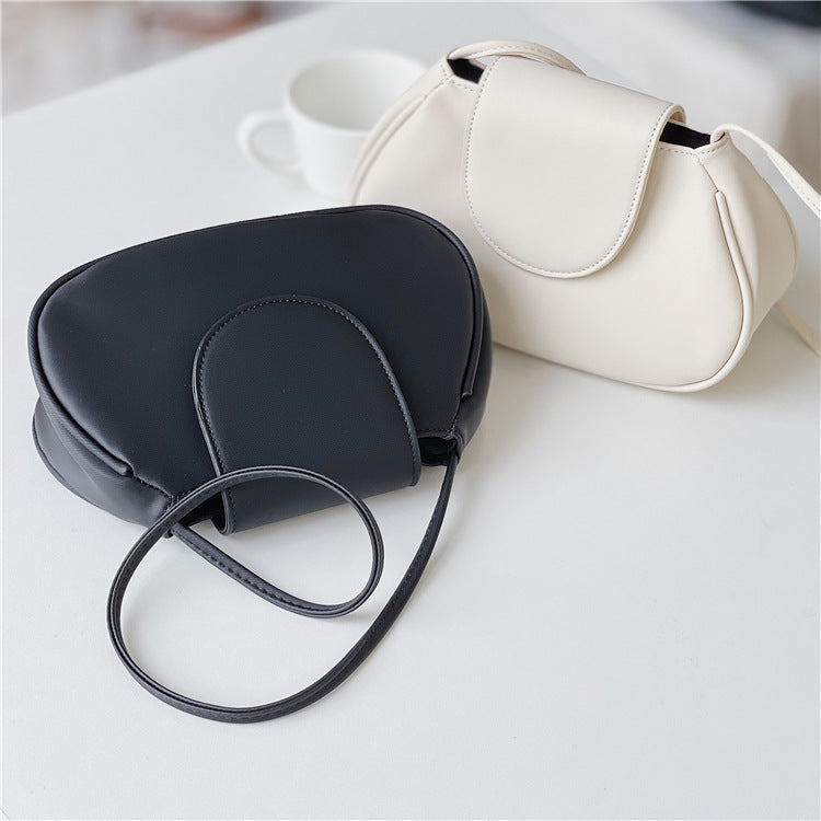 Amoria Bags Mira Oval Vegan Leather Underarm Bag