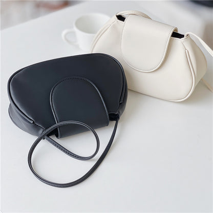 Amoria Bags Mira Oval Vegan Leather Underarm Bag