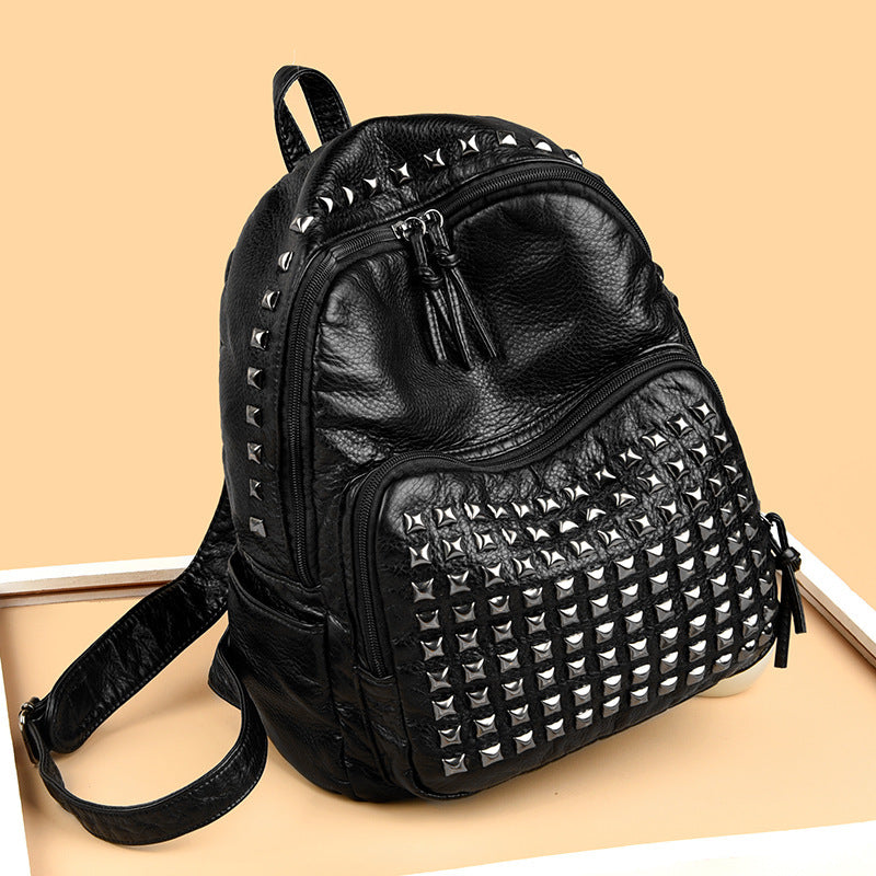 Amoria Bags Backpack with Stud Detailing