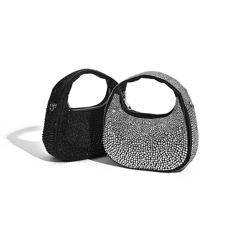 Amoria Bags Nox Crescent Moon Handbag