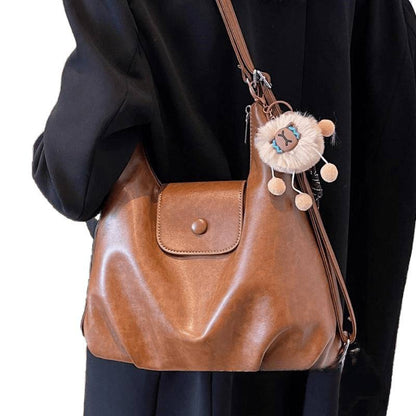 Amoria Retro Large-Capacity Shoulder Tote Bag