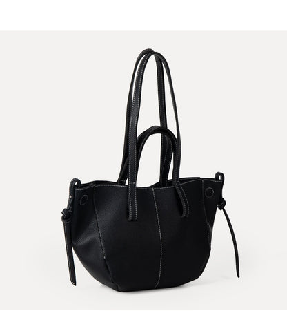 Amoria Bags Basket-Style Shoulder Bag with Double Handles