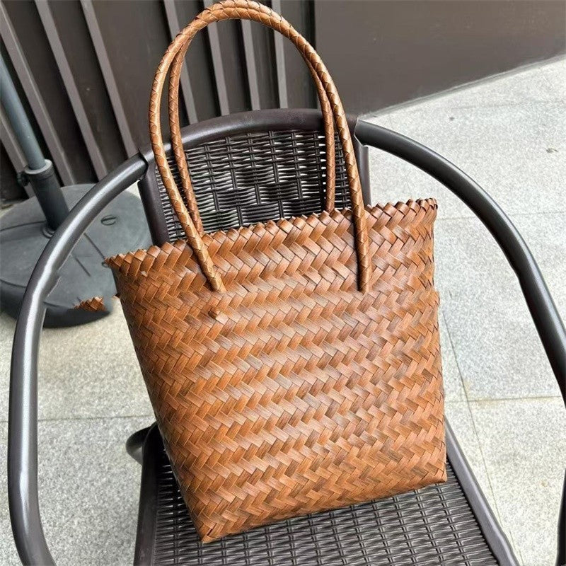 Amoria Bags Woven Tote Bag
