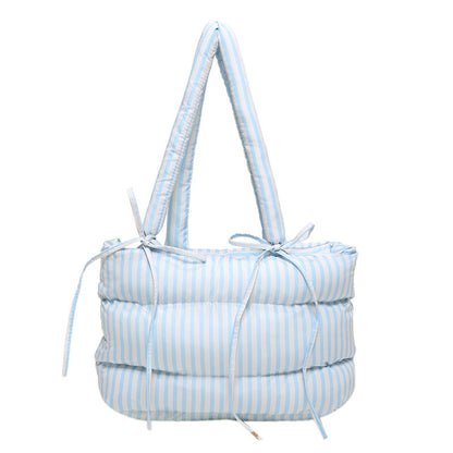 Amoria Bags Suprisa Cotton Padded Tote Bag