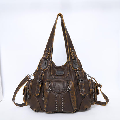 Amoria Bags Éclat Leather Handbag