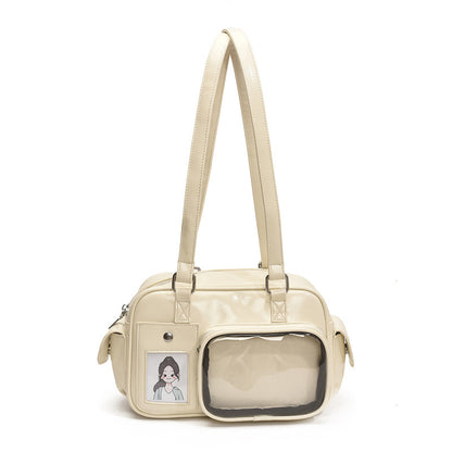 Amoria Bags Transparent Crossbody Backpack