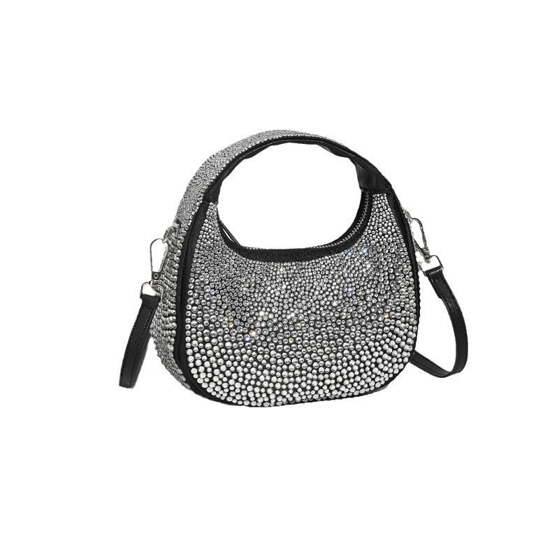 Amoria Bags Nox Crescent Moon Handbag
