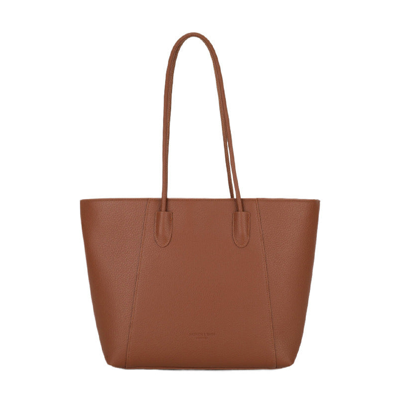 Fashion & Bags Cognac Shopping Bag