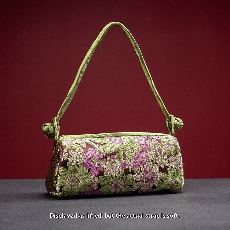 Amoria Bags Vintage Silk Ladies Hand Bag