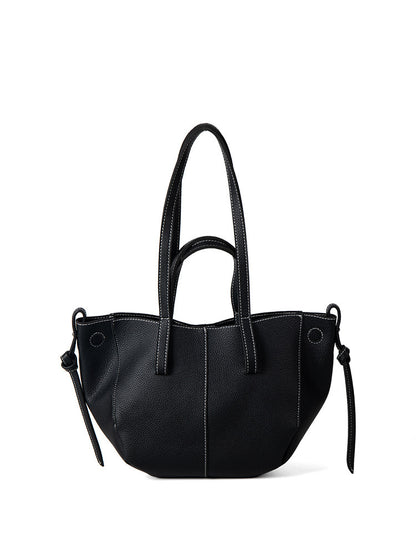Amoria Bags Basket-Style Shoulder Bag with Double Handles