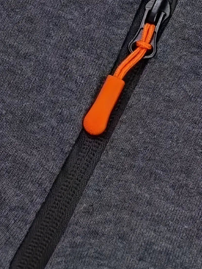 Hoodie with Zippered Pockets