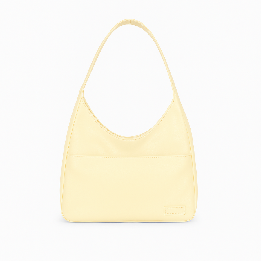 Amoria Bags Maya Shoulder Bag – Black Vegan Leather