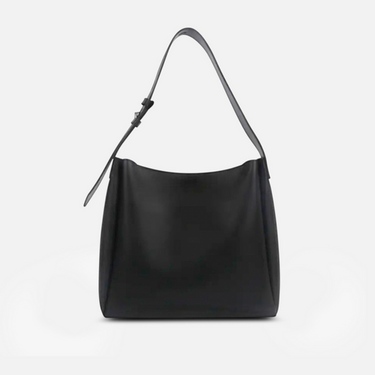 Amoria Bags Bella Shoulder Bag – Black Vegan Leather